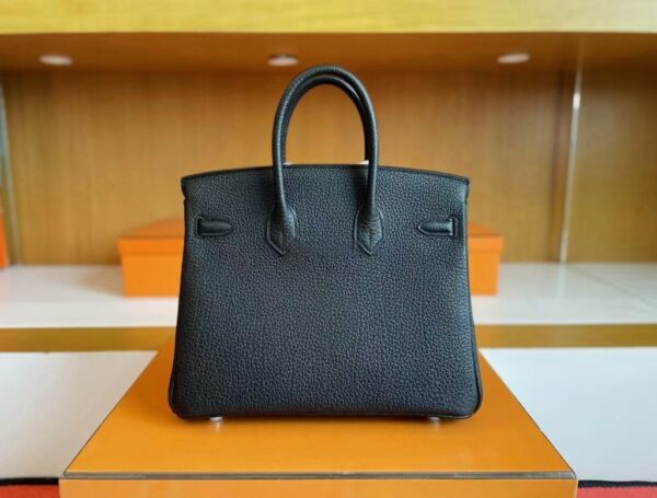mmexport1744963643715-1024x777-1 H Factory Bags Birkin Togo Leather neck texture Black Silver Hardware 25cm Full Handmade