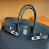 mmexport1744963649970-1024x768-1 H Factory Bags Birkin Togo Leather neck texture Black Silver Hardware 25cm Full Handmade