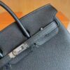 mmexport1744963682982-768x1024-1 H Factory Bags Birkin Togo Leather Black Silver Hardware 25cm Full Handmade