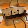 H Factory Bags Birkin Swift Leather Golden Brown Gold Hardware 25cm Full Handmade