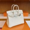 mmexport1744963759751-1024x787-1 H Factory Bags Birkin Swift Leather Cream White Silver Hardware 25cm Full Handmade