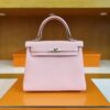 mmexport1744963812209-1024x777-1 H Factory Bags Kelly Swift Leather 3Q Pink Silver Hardware 25cm Full Handmade