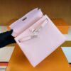 mmexport1744963818020-1024x787-1 H Factory Bags Kelly Swift Leather 3Q Pink Silver Hardware 25cm Full Handmade