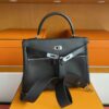 2025-10-30_174916_339-1024x789-1 H Factory Bags Kelly Lakis Swift Leather CK89 Black Silver Hardware 32cm Full Handmade