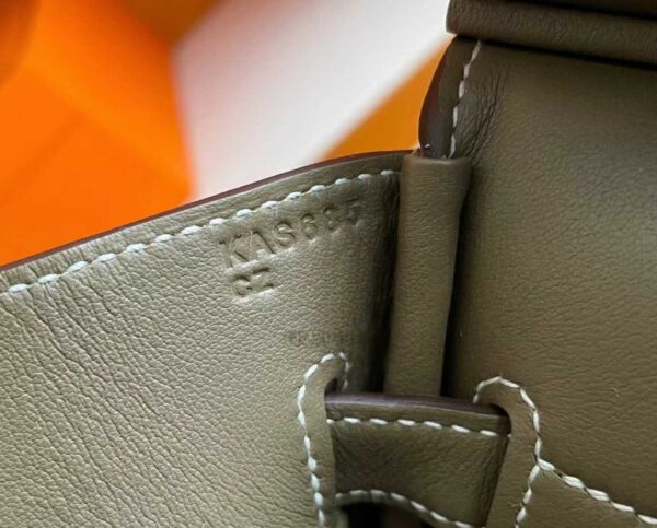 2025-10-31_085946_734-1024x825-1 H Factory Bags Birkin Swift Leather & Canvas Etoupe Grey Silver Hardware 30cm Full Handmade