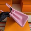 H Factory Bags Birkin Lizard Leather Sweet Pink Silver Hardware 25cm Full Handmade