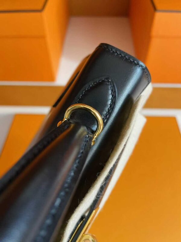 2025-10-31_090512_131-768x1024-1 H Factory Bags Kelly Box Leather CK89 Black Gold Hardware 25cm Full Handmade