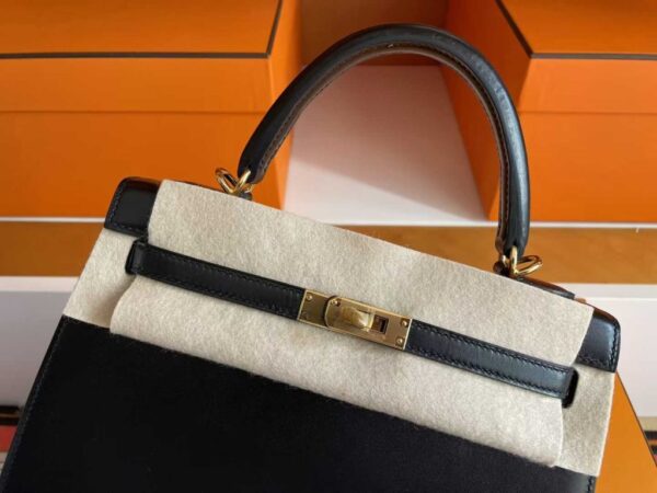 2025-10-31_090515_220-1024x768-1 H Factory Bags Kelly Box Leather CK89 Black Gold Hardware 25cm Full Handmade