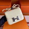 2025-10-31_095640_219-1024x768-1 H Factory Bags Constance Epsom Leather Cream White Silver Hardware 18cm Full Handmade