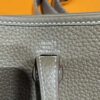 2025-11-04_180725_960-768x1024-1 H Factory Bags Mini Evelyne Togo Leather Etoupe Grey Silver Hardware 16cm Full Handmade