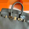H Factory Bags Birkin Togo Leather Jungle Green Gold Hardware 25cm Full Handmade