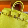 2025-11-13_165034_330-1024x768-1 H Factory Bags Birkin Matte Porosus Crocodile M9 Calendula Yellow Gold Hardware 25cm Full Handmade