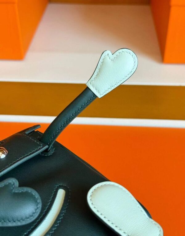 2025-11-13_174313_991-804x1024-1 H Factory Bags Kelly Doll Swift Leather Deep Green & Light Green Silver 16cm Full Handmade