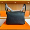 H Factory Bags Lindy TC Leather CK89 Black Hardware 26cm Full Handmade