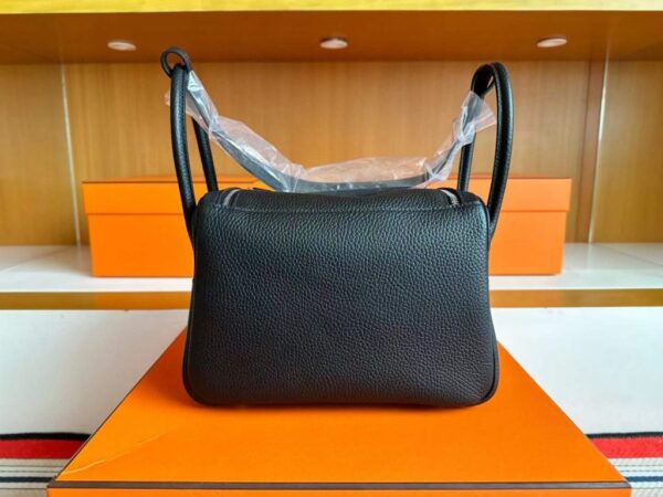 H Factory Bags Lindy TC Leather CK89 Black Hardware 26cm Full Handmade