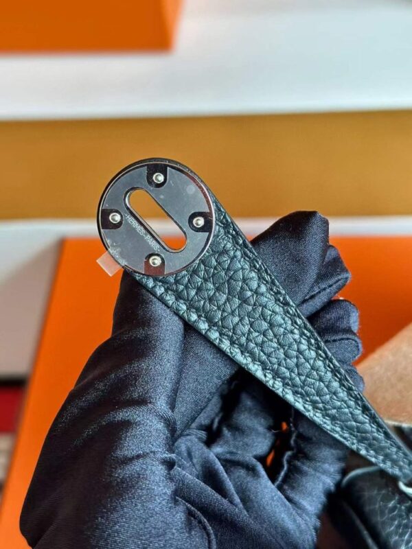 H Factory Bags Lindy TC Leather CK89 Black Hardware 26cm Full Handmade