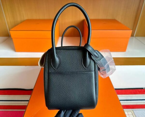 H Factory Bags Lindy TC Leather CK89 Black Hardware 26cm Full Handmade