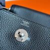 H Factory Bags Lindy TC Leather CK89 Black Hardware 26cm Full Handmade