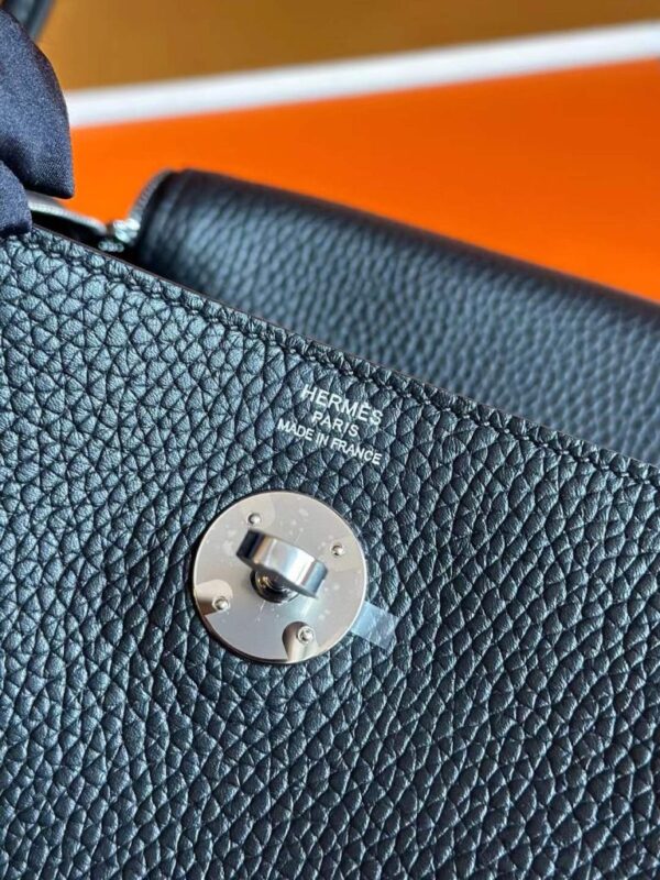 H Factory Bags Lindy TC Leather CK89 Black Hardware 26cm Full Handmade