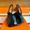 H Factory Bags Lindy TC Leather CK89 Black Hardware 26cm Full Handmade