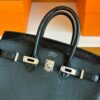 2025-11-16_093932_699-1024x768-1 H Factory Bags Birkin Touch Togo & Matte Alligator Crocodile CK89 Black Silver Hardware 25cm Full Handmade