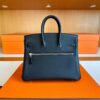 2025-11-19_162024_454-1024x785-1 H Factory Bags Birkin Rock Volupto Togo Leather CK89 Black Silver Hardware 25cm Full Handmade