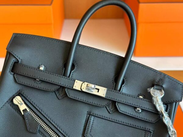 2025-11-19_162029_230-1024x768-1 H Factory Bags Birkin Rock Volupto Togo Leather CK89 Black Silver Hardware 25cm Full Handmade