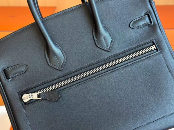 2025-11-19_162042_174-1024x768-1 H Factory Bags Birkin Rock Volupto Togo Leather CK89 Black Silver Hardware 25cm Full Handmade