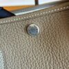 H Factory Bags Garden Party negonda Leather Etoupe Grey Silver Hardware 30cm Full Handmade