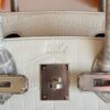 H Factory Bags Birkin Matte Niloticus Crocodile Himalaya Silver Hardware 30cm Full Handmade