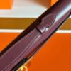 H Factory Bags Kelly cut Shiny Box Leather Bordeaux Red Gold Hardware 31cm Full Handmade