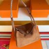 H Factory Bags Lindy Sudue & Swift Leather Golden Brown Gold Hardware 26cm Full Handmade