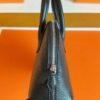 H Factory Bags Mini Bolide Chever Leather CK89 Black Silver Hardware 18cm Full Handmade