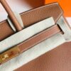 H Factory Bags Birkin Togo Leather Golden Brown Gold Hardware 30cm Full Handmade