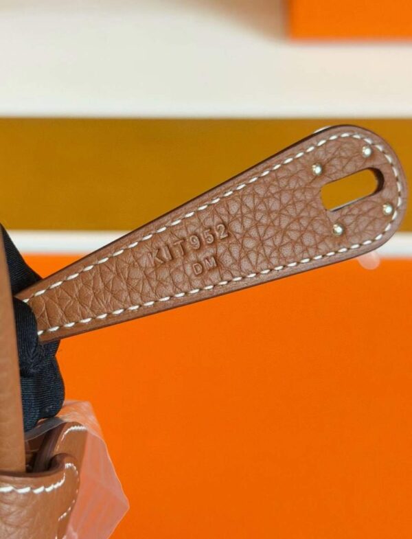 H Factory Bags Lindy TC Leather Golden Brown Silver Hardware 26cm Full Handmade