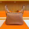 H Factory Bags Lindy TC Leather Golden Brown Gold Hardware 26cm Full Handmade