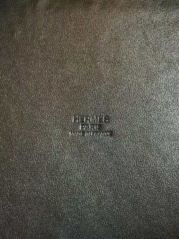 H Factory Bags Picotin Ostrich Leather CK89 Black Silver Hardware 18cm Full Handmade