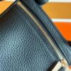 H Factory Bags Lindy TC Leather CK89 Black Gold Hardware 26cm Full Handmade