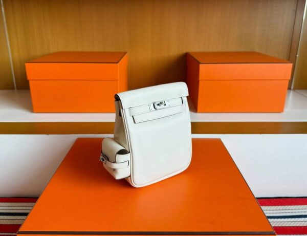 2025-12-20_103210_086-1024x786-1 H Factory Bags Kelly Jump Swift Leather Cream White Silver Hardware 14.5cm Full Handmade