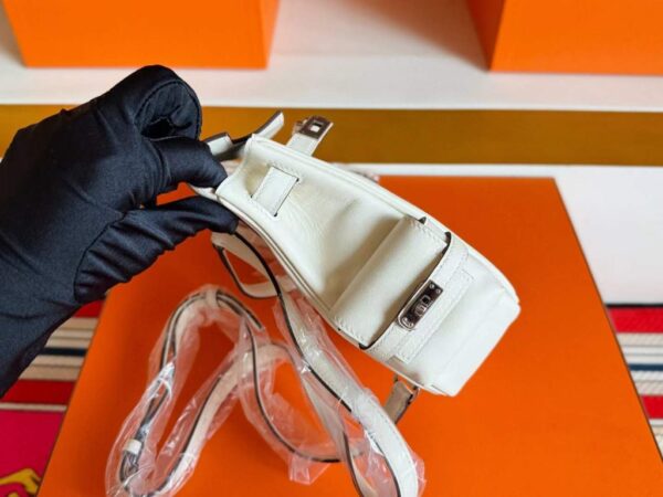 2025-12-20_103217_222-1024x768-1 H Factory Bags Kelly Jump Swift Leather Cream White Silver Hardware 14.5cm Full Handmade