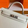 2025-12-22_100913_426-1024x776-1 H Factory Bags Mini Kelly Epsom Leather Cream White Silver Hardware 19cm Full Handmade