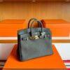 H Factory Bags Birkin Togo Leather Jungle Green Gold Hardware 25cm Full Handmade