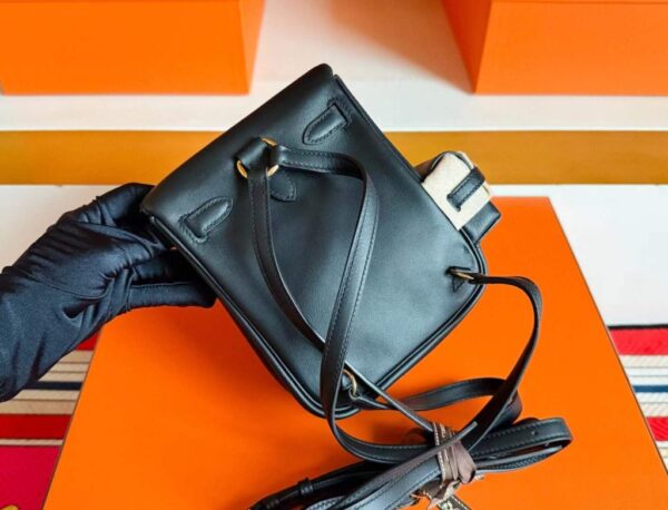 2025-12-24_093812_521-1024x781-1 H Factory Bags Kelly Jump Swift Leather CK89 Black Gold Hardware 16cm Full Handmade