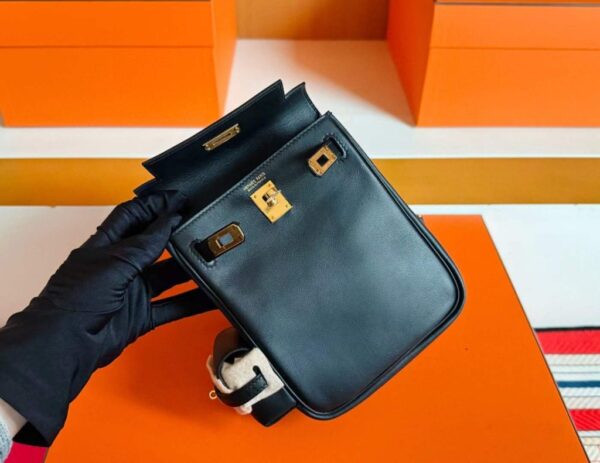2025-12-24_093817_632-1024x791-1 H Factory Bags Kelly Jump Swift Leather CK89 Black Gold Hardware 16cm Full Handmade