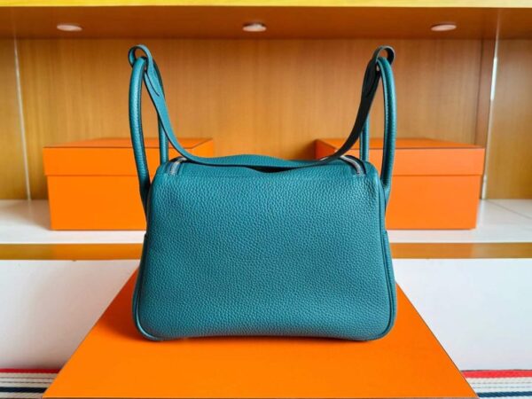 2025-12-29_111120_049-1024x768-1 H Factory Bags Lindy TC Leather Cyan Blue Silver Hardware 26cm Full Handmade