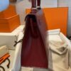 2026-01-05_144538_653-768x1024-1 H Factory Bags Kelly Box Leather CK55 Bordeaux Red Silver Hardware 25cm Full Handmade