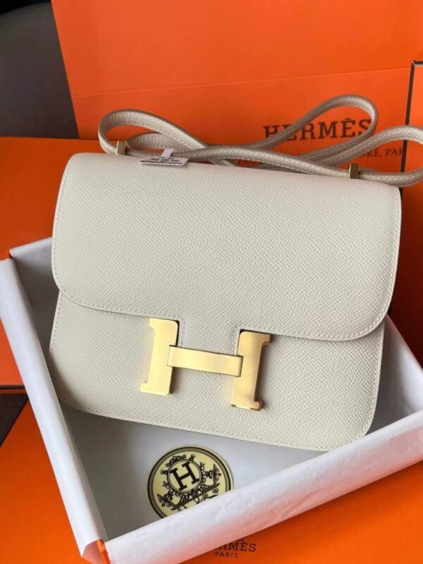 2026-01-05_144607_267-768x1024-1 H Factory Bags Constance Epsom Leather CK18 Cream White Gold Hardware 18cm Full Handmade