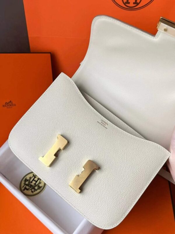 2026-01-05_144630_931-768x1024-1 H Factory Bags Constance Epsom Leather CK18 Cream White Gold Hardware 18cm Full Handmade