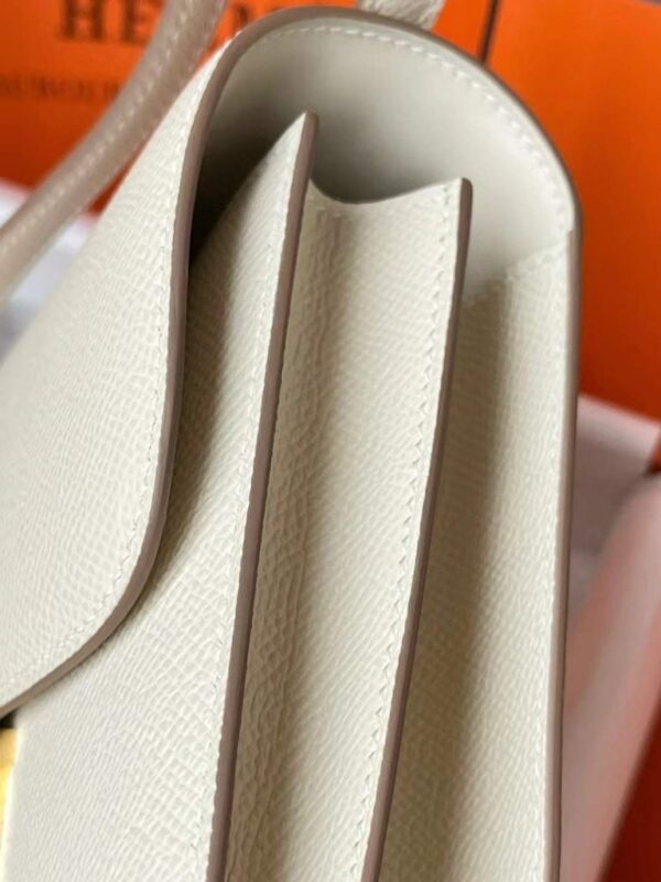 2026-01-05_144634_692-768x1024-1 H Factory Bags Constance Epsom Leather CK18 Cream White Gold Hardware 18cm Full Handmade