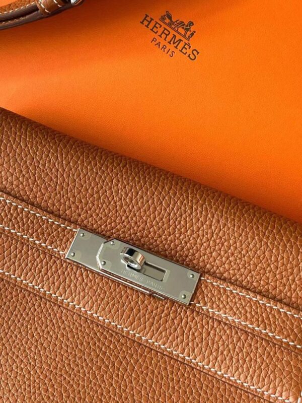 2026-01-06_105848_262-768x1024-1 H Factory Bags Kelly Messenger Togo Leather Gold Brown Silver Hardware 25cm Full Handmade